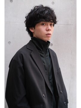 ブークル(boucle) 重ためショート　無造作パーマ　ウルフ