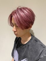 クーナバイトマト 横浜(Cuna by TOMTO)&nbsp;【RYOSUKE】ブリーチカラー_ピンクカラー_マッシュ