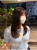 レイヤーカット/顔周りレイヤー/ロング/20代30代