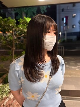 OX CREATION 椥辻 オックスクリエーション レイヤーカット/顔周りレイヤー/ロング/20代30代