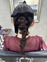 ブラン 天王寺(Blanc)&nbsp;【Blanc】ヘアセット/結婚式/成人式/卒業式/編み込み/編み下ろし