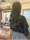 6ヶ月経過しても崩れてないパーマスタイル