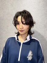 ノブレス(NOBLESSE)&nbsp;センターパート/ウルフカット