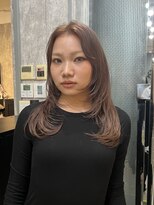 タイドヘアー 高槻店(TIDE HAIR)&nbsp;レイヤーカット×ベージュカラー