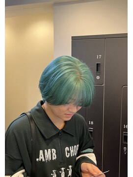 アンドバイモードケイズ (and by MODE K's) ターコイズグリーン