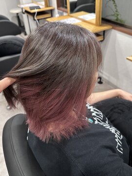 アフェクト 上大岡(affect) ハイライトカラー/インナーカラー/ピンク/上大岡