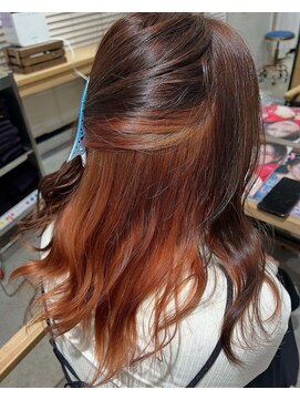 ラピスタ 池袋(Lapista) 韓国ヘアレイヤーカットダブルハイライトカラー【Lapista池袋】