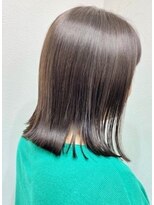 ランプ(Lamp) くびレイヤー グレーベージュ 白髪染め 白髪ぼかし 髪質改善