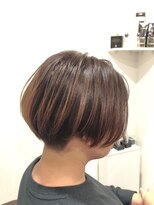 ヘアー グリーン(hair green)&nbsp;30代40代50代/2ブロ刈上げショートボブ/かっこかわいいショート
