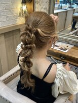 ザザ シンジュク(ZA/ZA shinjuku)&nbsp;ヘアセット/ポニーテール/新宿ヘアセット/パーティーアレンジ