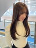 髪質改善ストリートメント＋トリートメント[仙台/縮毛矯正/髪質改善/顔周り]