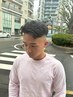 【店長限定】カット＋肩首ほぐし（10分）＋シャンプー＋顔剃り/6000