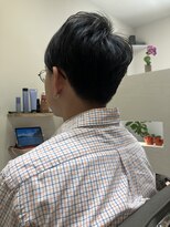ミーティア(Meteor)&nbsp;トップにボリュームを作る自然な刈り上げなしスタイル♪