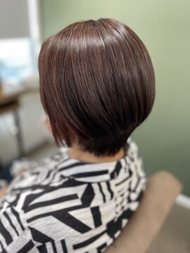 テーラヘアー 土浦店(TELA HAIR) ナチュラルストレートショートボブ