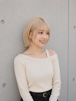 テーラヘアー 我孫子店(TELA HAIR) ハイトーン ボブ【TELA HAIR 我孫子店】