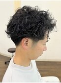 宇都宮メンズカットメンズパーマ波巻きスパイラルパーマツイスパ