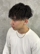 ウシワカマルイースト(ushiwakamaru East) ツイストスパイラルパーマ/メンズカット/縦落ちツイスパ