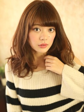 美容室チック 大島店(chic) レイヤーカールのコットン質感~守られる女の子に♪【大島】