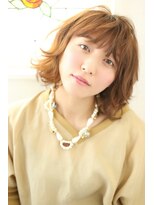 リベラル(liberal)&nbsp;束感とラフな動きを楽しむ大人ボブ[結べるボブ/パーマボブ]