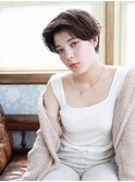 長め前髪ショート
