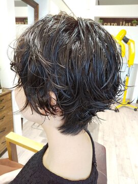 ヘアーズ ケアリスト(hair's care list) 【デキる女性風ショートパーマスタイル♪】