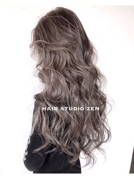 ヘアースタジオゼン アドバンス(hair studio Zen advance) 外国人風バレイヤージュ
