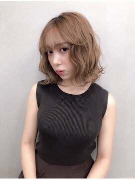 シーク 天神(SEEK) 【SEEK 松尾菫菜】ハイトーンボブ