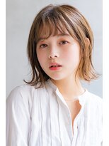 エイミー(Aimee)&nbsp;Aimee 町田　外はねボブ×マロンベージュ