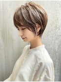 ショートパーマ/クールショート/大人ショートボブ【猪狩】