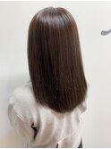 ツヤ髪ストレート