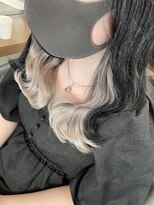 ディア(.eer)&nbsp;シールエクステ×インナーカラー/量産型/地雷系女子/10代/20代