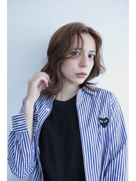 メゾン(Maison) 【Maison】大人カジュアル ミディアムウルフ