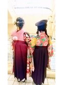 編みおろしアレンジ