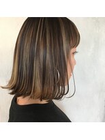 メルジーナ 浜松(MELGINA)&nbsp;◆melgina◆アッシュオリーブ　ベージュカラー　ハイライト