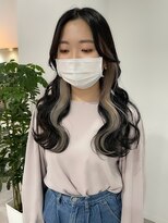ツキ 横浜店(tuki)&nbsp;インナーカラーケアブリーチイヤリングカラーハイライトレイヤー