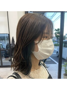 レシピ(recipe) インナーカラー