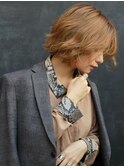 ■SOLセンター南18-4■こなれハイトーン/外国人風/ふわふわボブ