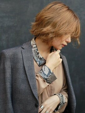 エムスラッシュ ソル センター南(M.SLASH SOL) ■SOLセンター南18-4■こなれハイトーン/外国人風/ふわふわボブ