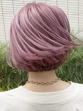 ヴァーディ オモテサンドウ(Vardy omotesando) ルビーピンク　【ケアブリーチ/ダブルカラー】