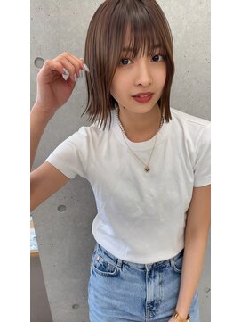 サンド 池袋(sand) イメチェン/ボブ/ミニボブ/縮毛矯正/外ハネ