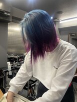 ボアップ 京橋店(boappu)&nbsp;#グラデーション#ブリーチカラー#派手髪#トリートメント