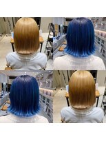 キジ(KIJI) ★サファイアブルー×外国人風カラー★