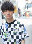 マッシュアッシュブラックオーガニックカラー短髪_69120