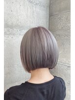 ソアバイリコヘアー(soar by LiCO Hair)&nbsp;韓国風ボブ×シルバーカラー