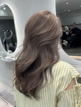 オニキス(ONYX) ブリーチ1回ミルクティーグレーグレージュ【aya指名】