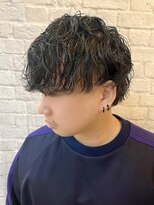 ヘアサロン 銀座マツナガ新宿店(hair salon) マッシュ×無造作ニュアンスパーマ【新宿/バーバー/理容室】