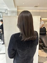 ガリカ(Gallica kinshicho)&nbsp;<haruka>ブリーチなしダブルカラーの透け感ラベンダーグレージュ