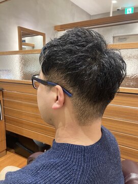 ヘアーズ ゼノン ルクアイーレ店(HAIR'S ZENON) ツーブロショートスタイル