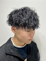 ニアウ 太田店(Niau)&nbsp;メンズ刈り上げマッシュ波巻きスパイラルパーマクリームパーマ