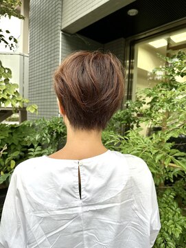 ケープラス(K+plus) ハイトーン白髪染め×ショート